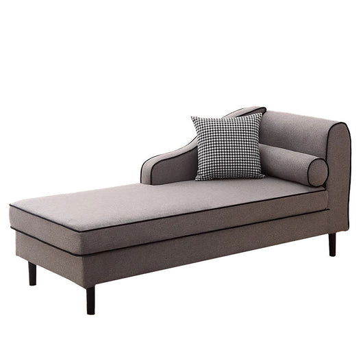 Modern Linen Single-Arm Recliner Chair for Home & Hotel Use Zimasya