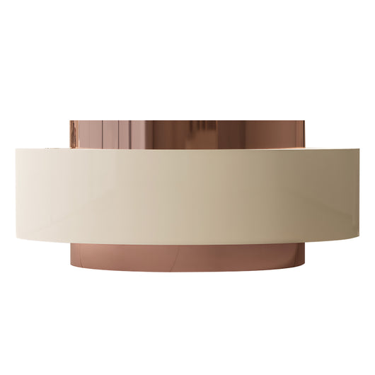 Modern Luxe Curved Reception Desk with Keyboard Tray & Drawers Zimasya