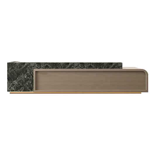 Luxury Office Reception Desk with Storage Cabinet for Lobby Zimasya