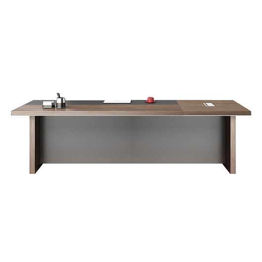Minimalist Office Executive Desk with Side Storage Cabinet for Managers Zimasya