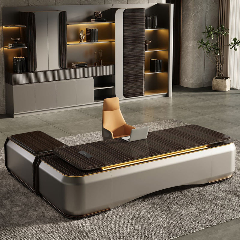 Luxury Executive Desk with Modern Design and Premium Finishes