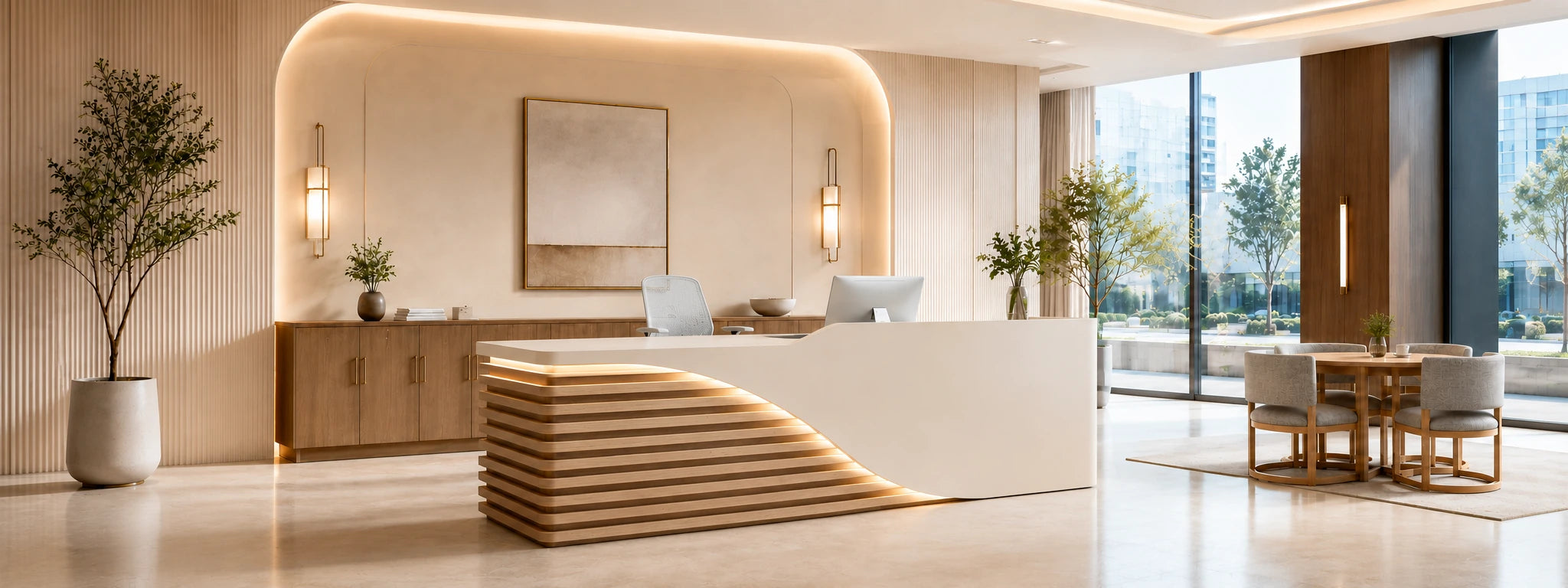 Reception Desks desktop shop the look scene